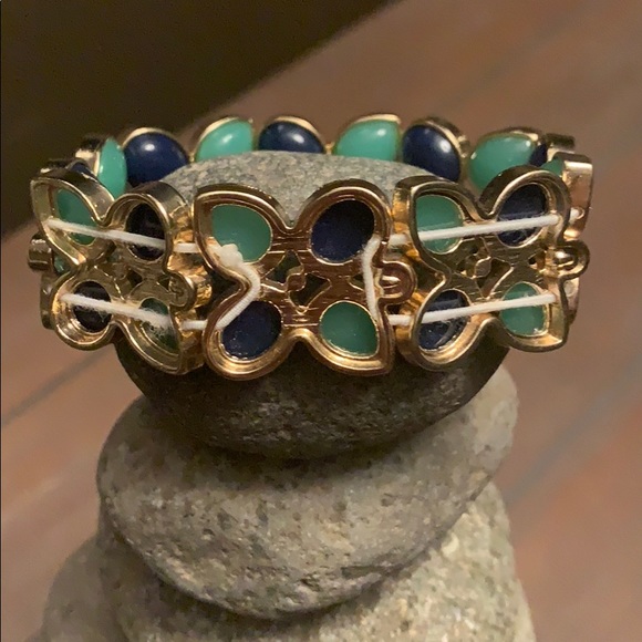 Banana Republic Summer Blues Stretch Bracelet. - Picture 5 of 6